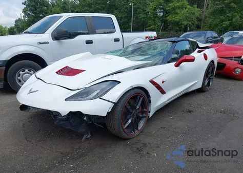2014 Chevrolet Corvette Stingray Z51 from USA, damaged, VIN 1G1YM2D79E5103768